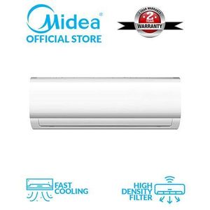 Midea 1HP Split Air Conditioner + Installation Kit FREE WALL HANGER