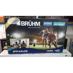 Bruhm 43 INCHES FULL HD LED TELEVISION FREE WALL BRACKET 2021 MODEL
